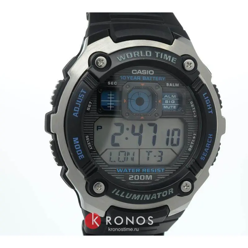 Фотография часов Casio Collection AE-2000W-1AVDF (AE-2000W-1A)_35