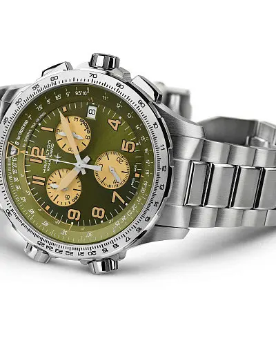 Hamilton Khaki X-Wind GMT Chrono Quartz H77932160