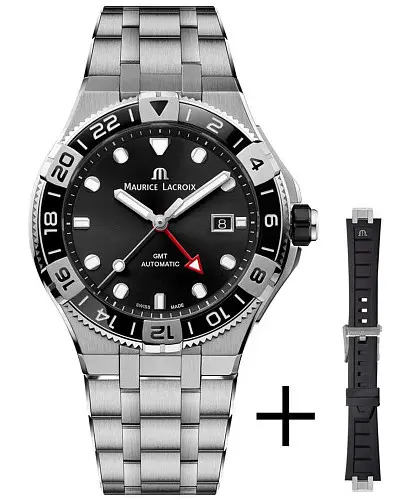 Maurice Lacroix Aikon Venturer GMT AI6158-SS00F-330-A