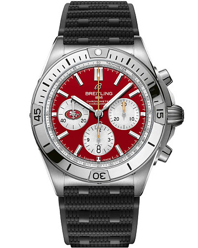 Breitling Chronomat B01 42 NFL San Francisco 49ers Edition AB01342B1K1S1