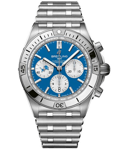 Breitling Chronomat B01 42 NFL Detroit Lions Edition AB01342B1CCA1