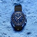 Часы Swatch x Omega Bioceramic Moonswatch Mission to Neptune SO33N100 фото 4