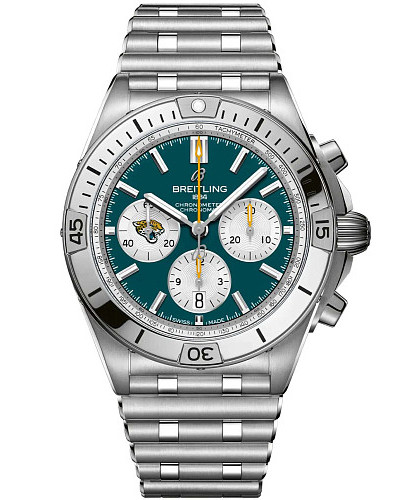 Breitling Chronomat B01 42 NFL NFL Jacksonville Jaguars Edition AB01342B1L3A1