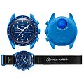 Часы Swatch x Omega Bioceramic Moonswatch Mission to Neptune SO33N100 фото 3