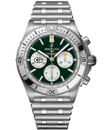 Breitling Chronomat B01 42 NFL Green Bay Packers Edition AB01342B1L1A1