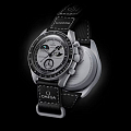 Часы Swatch x Omega Bioceramic Moonswatch Mission to EarthPhase SO33M700 фото 5