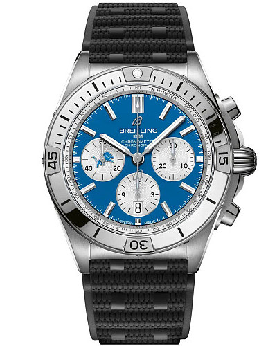 Breitling Chronomat B01 42 NFL Detroit Lions Edition AB01342B1CCS1