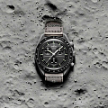 Часы Swatch x Omega Bioceramic Moonswatch Mission to Mercury SO33A100 фото 4