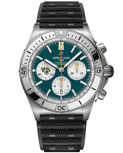 Breitling Chronomat B01 42 NFL Jacksonville Jaguars Edition AB01342B1L3S1