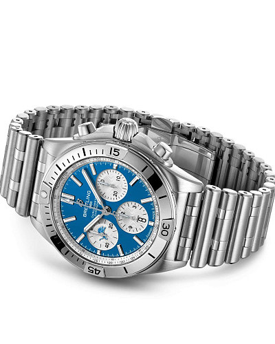 Breitling Chronomat B01 42 NFL Detroit Lions Edition AB01342B1CCA1